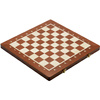 Classic wooden chess set with folding board and chess carrying case - for home use