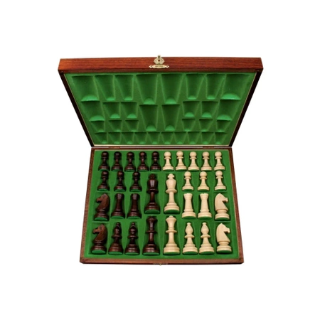 Tournament chess set, Staunton No. 5, with chess carrying cases - for professional use